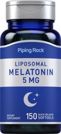 PipingRock Melatonín 5mg LIPOZOMÁL 150 kapsúl