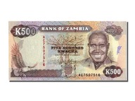 Banknot, Zambia, 500 Kwacha, UNC(65-70)