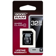 KARTA MICROSDHC 32GB DO URZADZEN FULL HD+ADAPTER