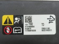 SENSOR airbag 13597092 Opel Corsa V (2014- ) E