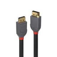 Lindy 36481 Kabel DisplayPort 1.4 4K 8K UHD Anthra Line - 1m