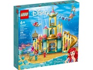 LEGO Disney 43207 Podmorský palác Arielky ORIGINÁLNE Kocky Hrad