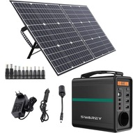 POWER BANK SWAREY GENERATOR SOLAR 52000 mAh Type-c / QC3.0 /USB+100W SOLAR