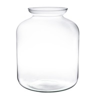 Sklenená váza nádoba W-524 H:31,5cm D:25cm