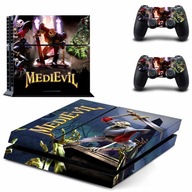 konsolę i kontroler PS4 naklejek MediEvil Play st