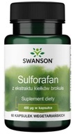 Swanson Sulforafan 400mcg 60kaps. Detoxikácia Klíčky Helicobacter pylori