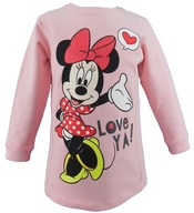 MINNIE MYSZKA bluza tunika DISNEY ORYG 128 134