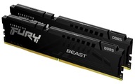 Pamięć RAM Kingston Fury Beast Black 32GB [2x16GB 6000MHz DDR5 CL40 DIMM]