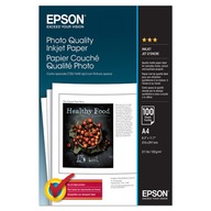 Epson Photo Quality InkJet Pa, C13S041061, foto papier, matowy, biały, A4,