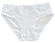 Nohavičky Biele Dievčenské nohavičky Bavlna MORAJ 116-122