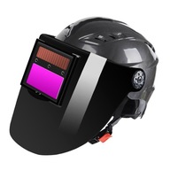 Maska spawalnicza Kask Kaptur Okulary spawalnicze Solar Power Solar Automatic Black