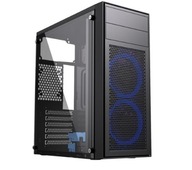 Obudowa do komputera Gembird Fornax M100B Midi Tower ATX Okno Czarna