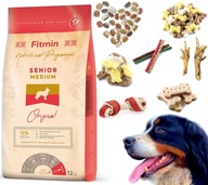 FITMIN karma dla psa Medium Senior 12 kg +101 gratis