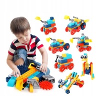 KONŠTRUKČNÉ KOCKY SADA POHYBUJÚCICH SA ROBOTOV MOTOR 116 el USB