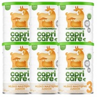 Zestaw 6x Capricare 3 Junior Mleko Kozie Capri Care od 12 miesiąca 400g