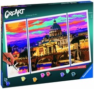 CreArt Malowanie po numerach Rzym Panorama 20238