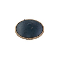 Sonic Energy Octave Steel Tongue Drum, Navy Blue D