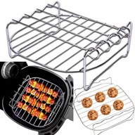 OLAJSÜTŐ GRILL NYÁRS TÁLCA BETÉT ROBUSZTUS GRILLEZÉS