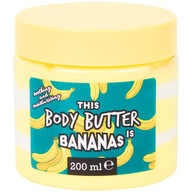 Hydratačné telové maslo s vôňou banánu 200 ml výživný balzam
