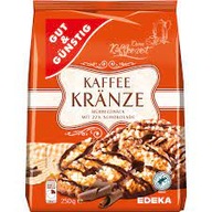 Gut&Gunstig Sušienky Kaffee Kranze 250G z Nemecka