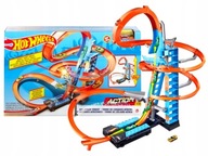 HOT WHEELS ZESTAW WIEŻA PODNIEBNE KRAKSY +autko