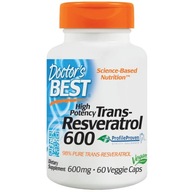 Doctors BEST Trans-Resveratrol 600 60k RESWERATROL