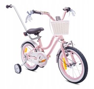 ROWEREK ROWER DZIECIĘCY DLA DZIEWCZYNKI 14 CALI SUN BABY HEART BIKE + AKC.