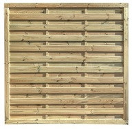 Panel Drewniany Deskowy Płot Ogrodzenie z Drewna
