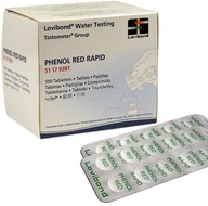 Tabletki tester ręczny PHENOL RED RAPID pH 500szt
