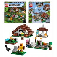 LEGO Minecraft 21190 Opuszczona wioska Dom Zombie pajęczyny Domek Farma