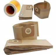 10 x VRECKÁ FILTER DO VYSÁVAČA KARCHER HRUBÉ WD3 200 MV3 SE4001 WD2 PLUS