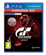 GRA Gran Turismo Sport Playstation Hits PS4