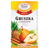 Malwa Sunny Garden Herbatka owocowo-ziołowa gruszka z ananasem 40 g (20x2g)