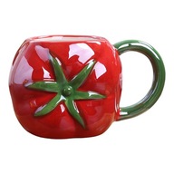 Śliczna Ceramiczna Filiżanka Trwała Herbata Z Pomidorami