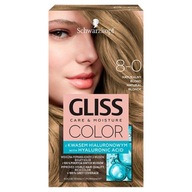 Gliss Color Care & Moisture farba na vlasy 8-0 Prírodná Blond