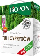 Biopon Nawóz do Tui i Cyprysów 3 kg Bopon