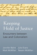 Keeping Hold of Justice: Encounters between Law