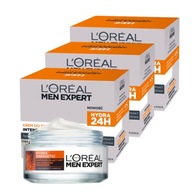 3x Loreal Men Expert nawilżający krem do twarzy z Active Defense System