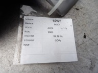 Audi A4 B6 2,5 tdi motor cover upper