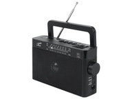 1 ks prenosné rádio LTC SONA s bluetooth USB, TF, čierne.