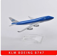 Metalowy model samolotu KLM BOEING B747
