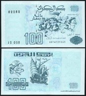 Alžírsko 100 DINARS P-137 UNC 1992