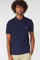 LACOSTE KOSZULKA POLO GRANATOWA Z LOGO XS 1VAE