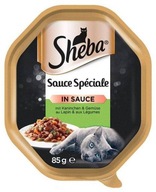Sheba in Sauce Adult Królik z warzywami 22x85g