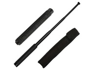 PAŁKA TELESKOPOWA METALOWA BATON DO SAMOOBRONY MOCNA POKROWIEC