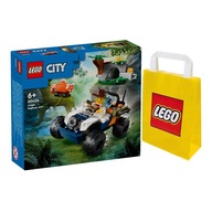 LEGO City - Quad Výskumníka džungle s Červenou Pandou (60424) +Darčeková taška