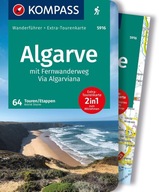 Algarve mit Via Algarviana wanderführer + Extra-Tourenkarte KOMPASS 2023