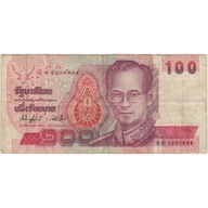 Banknot, Tajlandia, 100 Baht, KM:97, VG(8-10)