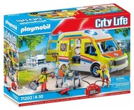 Playmobil City Life Karetka pogotowia ze światłem i dźwiękiem 71202