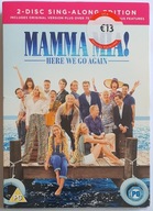 Mamma Mia Here We Go Again! Abba Nowa 2x DVD Irl